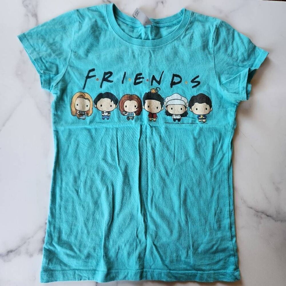 Next level apparel girls youth large 10-12 year Friends TV series sitcom t-shirt
